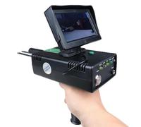 SAYEYBU Metal Detector Portatile, Cercatore Oro Sotterraneo Telecomandato con Schermo LCD 3D, Dispositivo Professionale per Ricerca Tesori per Oro, Argento, Rame, Diamanti,Nero