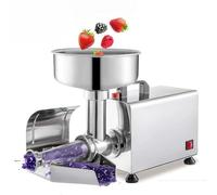 SAYEYBU Passapomodoro Elettrico 450 W, Pressa per Alimenti Acciaio Inox 304, Spremipomodoro 220 V, Passapomodoro per Confetture e Salse Pomodoro, Fragola e Mirtillo,Argento