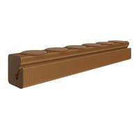 SAYEYBU Poltrona Pieghevole Fisarmonica in Carta, Sgabello in Carta Artigianale con Cuscino Rotondo, può Essere Utilizzato Come Sgabelli Il Cambio delle Scarpe e Panche,Marrone,6 Seater