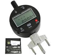 SAYEYBU Raggimetro Digitale Elettronico, Raggimetro Digitale Multifunzione, Strumento Misurazione Raggio Interno Ed Esterno, con 5 Ganasce Misura Intercambiabili, per Componenti Meccanici,Nero