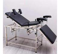 SAYEYBU Sedia Esami Ginecologici, Lettino Operatorio Ginecologico con Schienale/Poggiagambe Regolabili, Lettino Massaggio Pieghevole a 3 Sezioni, Sedia per Trattamenti Tatuaggi,B,Seat Adjustable