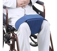 SAYEYBU Separatore Ginocchio Cuneo, Cinghie Fissaggio Gambe Divise, Cuscino Posizionamento Ginocchio Sedia Rotelle, per Recupero Dopo Intervento Chirurgico Abduzione Dell'Anca,Blu