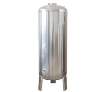 SAYEYBU Serbatoio d'Acqua Verticale 25/40/50/65/80 Galloni, Contenitori Sacca per Stoccaggio dell'Acqua Acciaio Inox, Serbatoio d'Acqua Pressurizzato per Pompa Pozzo Grande capacità,300L(155 * 50CM)
