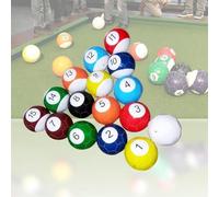 SAYEYBU Set Palle Biliardo Giganti e Calcio, 16 Palline Gonfiabili Biliardo Partite Biliardo e Calcio Giochi, Giocattoli per Feste Interno/Esterno, Gli Appassionati Giochi,A Set,18cm/7.09inch