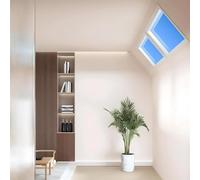 SAYEYBU Smart Virtualmente Blu Sky Light Plafoniera, Lampada LED Incasso A Soffitto, Ecosistema Intelligente Regolabile, Simula Una Luce A Irraggiamento Solare, Rettangolare,600 * 1200mm