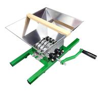 SAYEYBU Spremiagrumi Manuale per Frutta e Mele 7 Litri, Spremiagrumi Acciaio Inox Portatile per Produzione Birra Fatta Casa, Spremitura Sidro e Vinificazione,7L