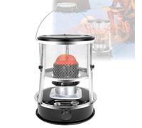 SAYEYBU Stufa a Cherosene, Stufe Cherosene per Uso Interno, Stufa e Stufa Portatile 2 in 1 Non Elettrica per Campeggio, Garage, Casa e Uso Emergenza,Nero,Metal Chimney