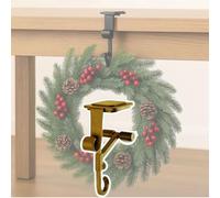 SAYEYBU Supporto per Calze e Ghirlande Camino, Supporto Robusto Calze Natalizie per Decorazioni Interni ed Esterni, Senza Trapano, Regge Fino 9 kg, Decorazioni Natalizie,d'oro,1 PCS