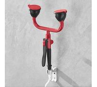 SAYEYBU Supporto per Stazione Lavaocchi Portatile, Testina Lavaocchi Portatile per Luoghi di Lavoro Pericolosi, Stazione Lavaocchi con Tubo Flessibile Regolabile,Wall Mount