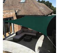 SAYEYBU Vela Parasole Impermeabile, Tenda a Baldacchino, Copertura Antipioggia Resistente Raggi UV, Telo Ombreggiante, per Patio Esterno, Giardino, Cortile, Posto Auto,Forest Green,2x3m