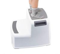 Sayiant Sgabello a due livelli, per il bagno dei bambini, pedana antiscivolo, lavaggio a mano, sgabello da allenamento, per vasino