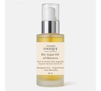 SAYOKO UNIQUE Olio di argan biologico - 100% puro e non diluito - spremuto a freddo, naturale, da agricoltura biologica controllata, olio per la cura di viso, capelli, unghie e barba (30 ml/50 ml)