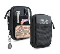 Sayram SP2/SP3 Borsa EDC Organizer Maschile, Piccola con Chiusura in Gancio e Anello, Utensili Portatile