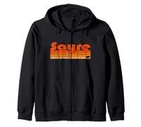 Sayre, Pennsylvania, stile retrò anni '80 Felpa con Cappuccio