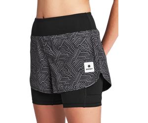 Saysky Reflective Pace 2 in 1 Shorts 3" Shorts XS Grigio