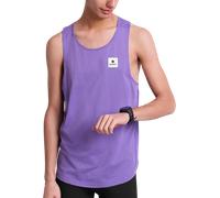 Saysky Universe Combat Singlet Canotte e Top S Viola