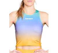Saysky W Drip Dye Combat Crop Top Canotte e Top S multicolore