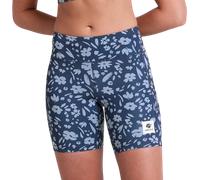 Saysky W Flower Combat+ Short Tights 7" Shorts XS Azzurro