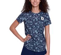 Saysky W Flower Combat T-Shirt Magliette L Azzurro