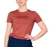 Saysky W Logo Pace T-Shirt Magliette S Rosso