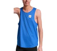 Saysky Zig Zag Combat Singlet Canotte e Top L Azzurro