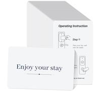 Saysurey Confezione da 200 schede chiave RFID per hotel, 13,56 MHz, RFID senza contatto, per hotel e sistemi di porte