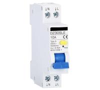 SAYTAK Magnetotermico,Interruttore Magnetotermico RCBO Tipo A 30MA 220V Interruttori differenziali RCCB 1P+N 10A 16A 20A 25A 32A Protezione da sovraccarico e dispersione(16A)