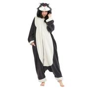 SAZAC Disney Cenerentola LUCIFER Kigurumi Costume Unisex Taglia Unica Cosplay...