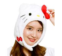 SAZAC Kigurumi Cap Sanrio Hello Kitty dal Giappone Mascotte Cap Costume Hallo...