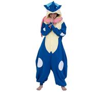 SAZAC Kigurumi - Pokemon - Greninja - Tuta intera per Halloween (XL) Blu, Blu, X-Large