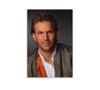 SAZOFJ Poster di Kevin Costner per camera da letto, stampa artistica da parete estetica su tela, decorazione moderna per la famiglia, artista, bagno, paesaggio, senza cornice, stile 50 x 75 cm