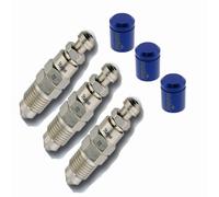 SB-110412 3x Stahlbus Schnell-Entlüfterschraube M10x1.0x14 + Valvola Tappo Blu
