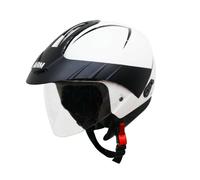 SB-33 Braccio Riflessivo Dashing Bianco & Picco Trasparente Visiera Casco L