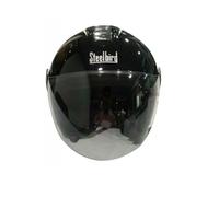 SB-33 Eve Sparkle Mat Nero Visiera Aperta Piana Taglia M 580mm GEc