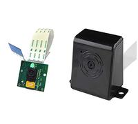 sb components Kit fotocamera Raspberry Pi con custodia, kit fotocamera Raspberry Pi con modulo fotocamera Raspberry Pi Rev 1.3 e custodia protettiva per fotocamera Raspberry Pi (custodia nera)