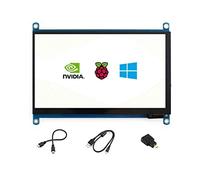 sb components Raspberry Pi 7" HDMI LCD (H) 1024x600 Risoluzione hardware IPS capacitivo Touch Screen Supporta vari sistemi Multi mini-PC Raspberry Pi 4 BB Black Banana Pi