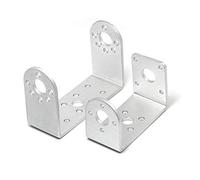 Sb Components - Set staffa in lega di alluminio a forma di U per servomotore e servomotore, supporto per servomotore, montaggio servo robot, accessori braccio robot, (FK-UB-001)