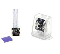 sb components Ufficiale Raspberry Pi Noir Modulo Telecamera V2 - Foto da 8 megapixel, Video 1080p con Camera Case (Clear)