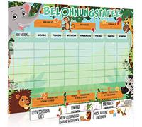 SB Education Luigi's Tabella delle Ricompense per Bambini - Tabellone Planner Settimanali per Incentivare i Buoni Comportamenti a Partire dai 3 Anni - Lavagna delle Ricompense - Italiano