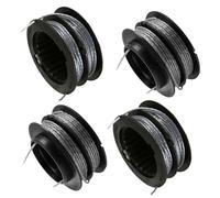 SB00L00 Bobina per decespugliatore compatibile con Greenworks ST60V ST60V-T0 80V ST80L200, ricariche per decespugliatore Dual Line 2901619 2906302, bobina di ricambio da 4 m e 203,2 cm, confezione da