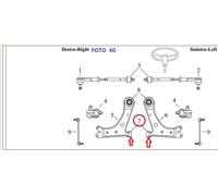 SB12990 SUPPORTO SILENTBLOC BRACCIO SOSPENSIONE ANTERIORE FIAT 500 2012-> -DOBLO