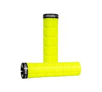 SB3 SBGRBIG-Impugnatura ergonomica per Manubrio Bicicletta, Colore: Giallo Fluo/Nero