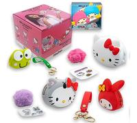 Sbabam, FUNNY BOX Hello Kitty Handbag, Borsetta Colorata con Adesivi, Braccialetto Peluche e Accessori, Borsa con Tracolla per Regalo, 2 Pz, Giochi per Bambini