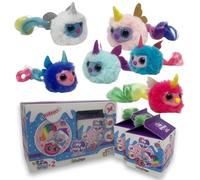 Sbabam FUNNY BOX Milky Unicorn, Unicorno Bambina Regalo Morbido con Coda Vibrante, 2 Pz - Unicorno Peluche con Ali Glitterate in Cartone del Latte, Giochi per Bambini da Edicola, Regalo Bambina 3 Anni