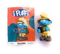 Sbabam I PUFFI Mestieri Personaggio PUFFO Esploratore Altezza Circa 9 CM VARIABILE dal Modello