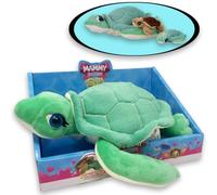 Sbabam Mammy Surprise Turtle Big Size Green, Tartaruga Peluche 30cm con Mini Cuccioli Morbidi, Pupazzi Peluches Animali Giocattolo per Bambini, Giochi per Bambini da Edicola, Tartaruga Pupazzo +3 Anni