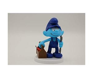 #sbabam Puffo Meccanico, I Puffi dei Mestieri, Maxi Formato 3D,da Collezione