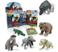 #sbabam s.r.l. Prehistoric Predators Pack 3 bustine con soggetti diversi.animali preistorici 3d collection. Legend of animals