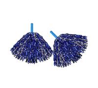 Sbandieratori eleganti blu-argento per il tifo
