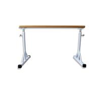 Sbarra da balletto, Sbarra da balletto in legno indipendente, sbarra , resistente, regolabile, for allungamento, bastone ballo mobile singolo o doppio, portatile, for esercizi in palestra a casa(1m)
